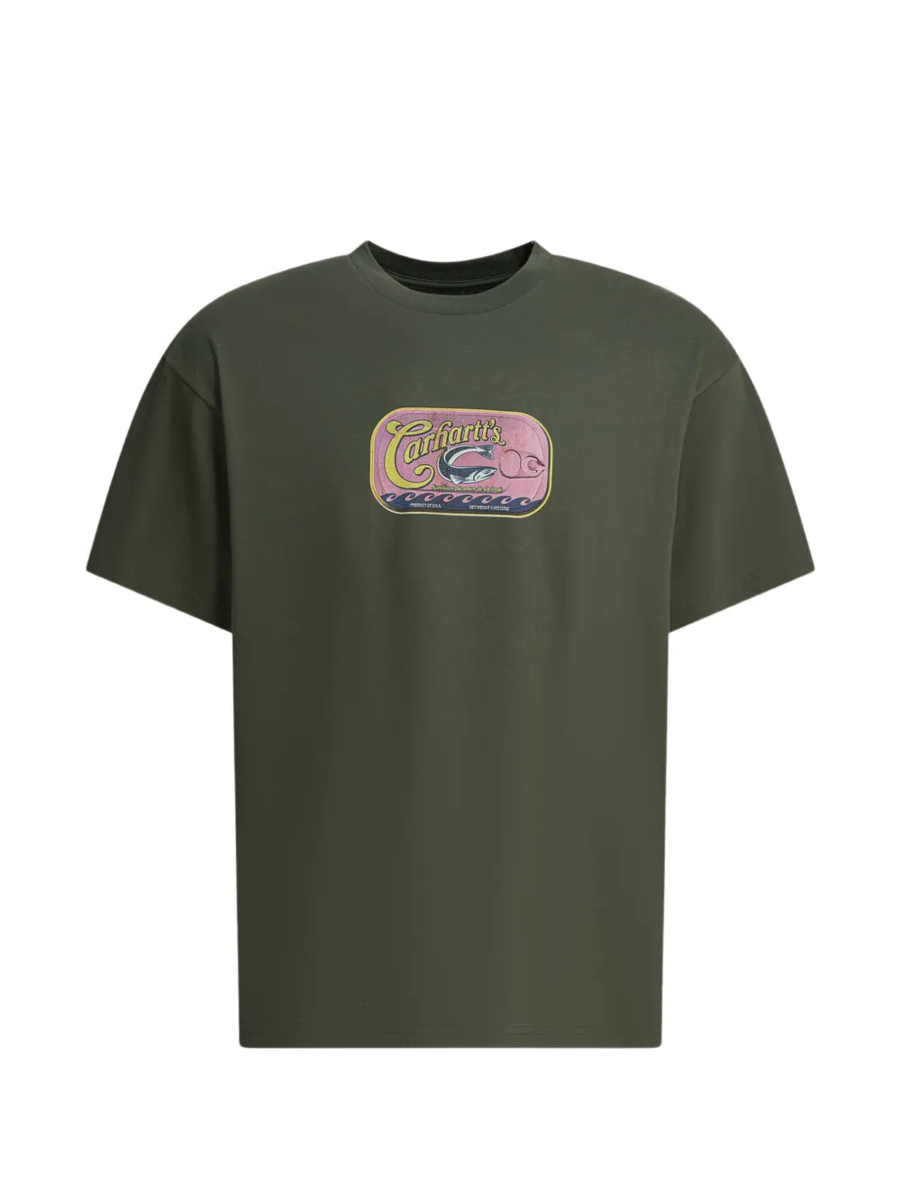 

Футболка с принтом Carhartt Wip, зеленый