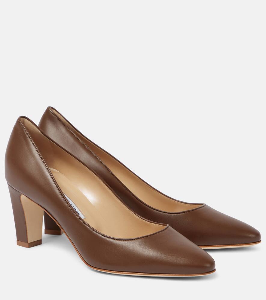 Туфли-лодочки Sikotto 70 из кожи Manolo Blahnik, 2079 Dbrw