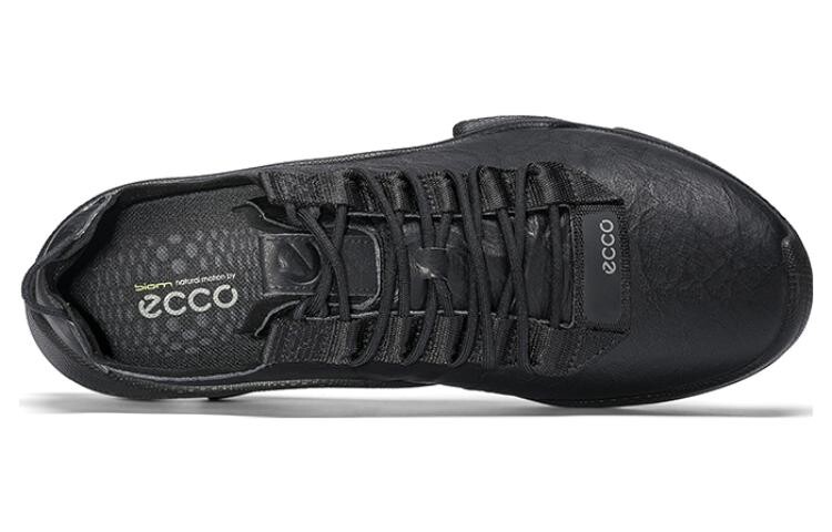 Кроссовки Walking C Lifestyle для мужчин с низким верхом черного цвета Ecco — фото 4