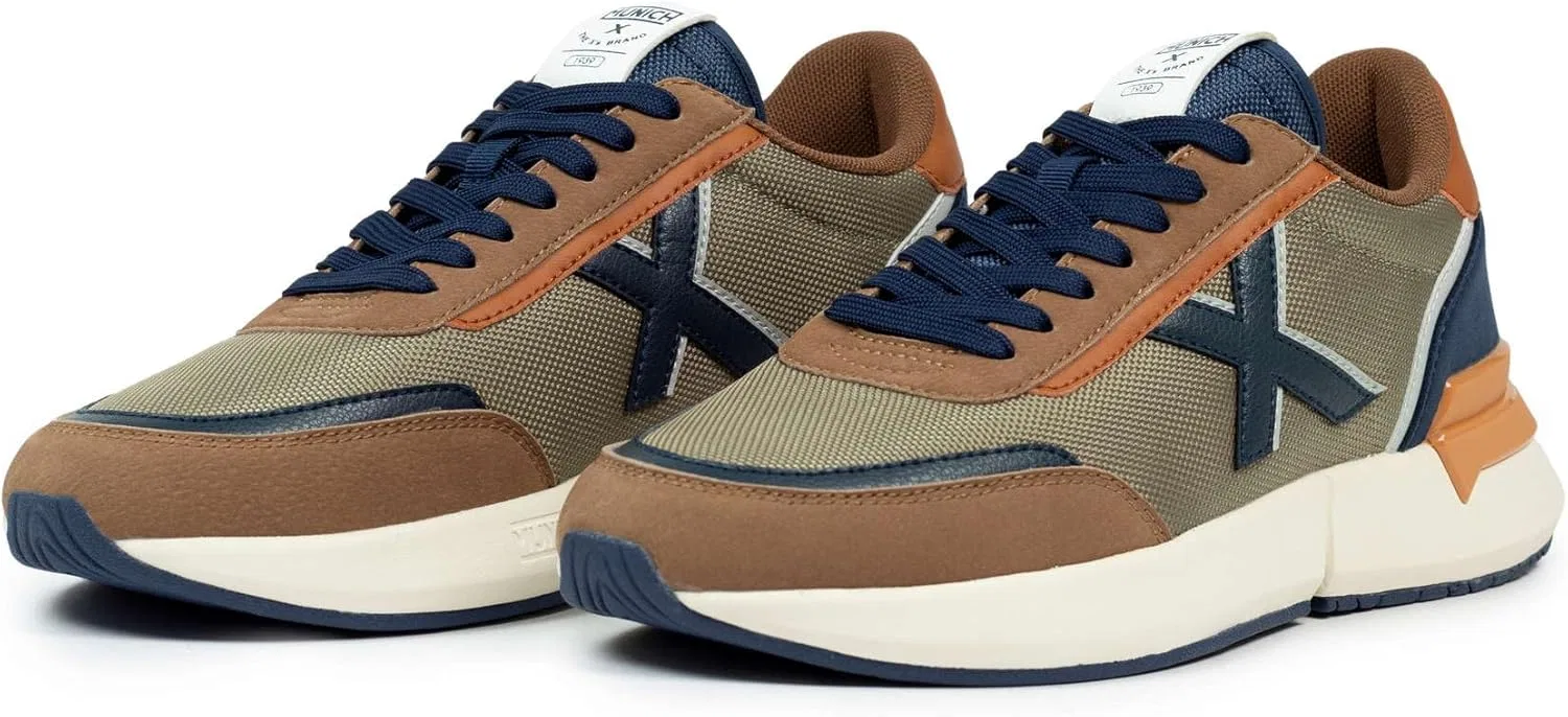 Кроссовки Munich Unisex Versus 107, Brown — фото 4