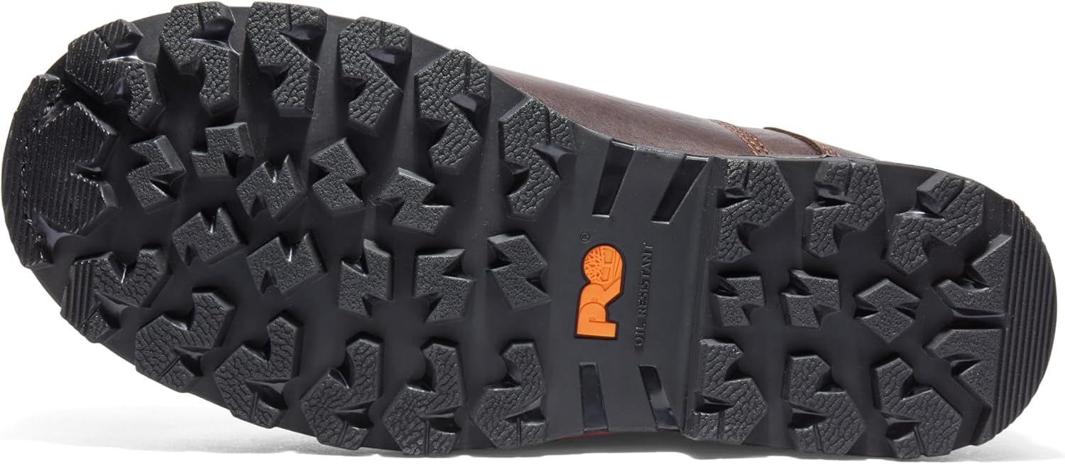 Timberland PRO мужские 6-дюймовые промышленные рабочие ботинки Boondock Comp Toe WP Ins, Brown Tumbled L — фото 4