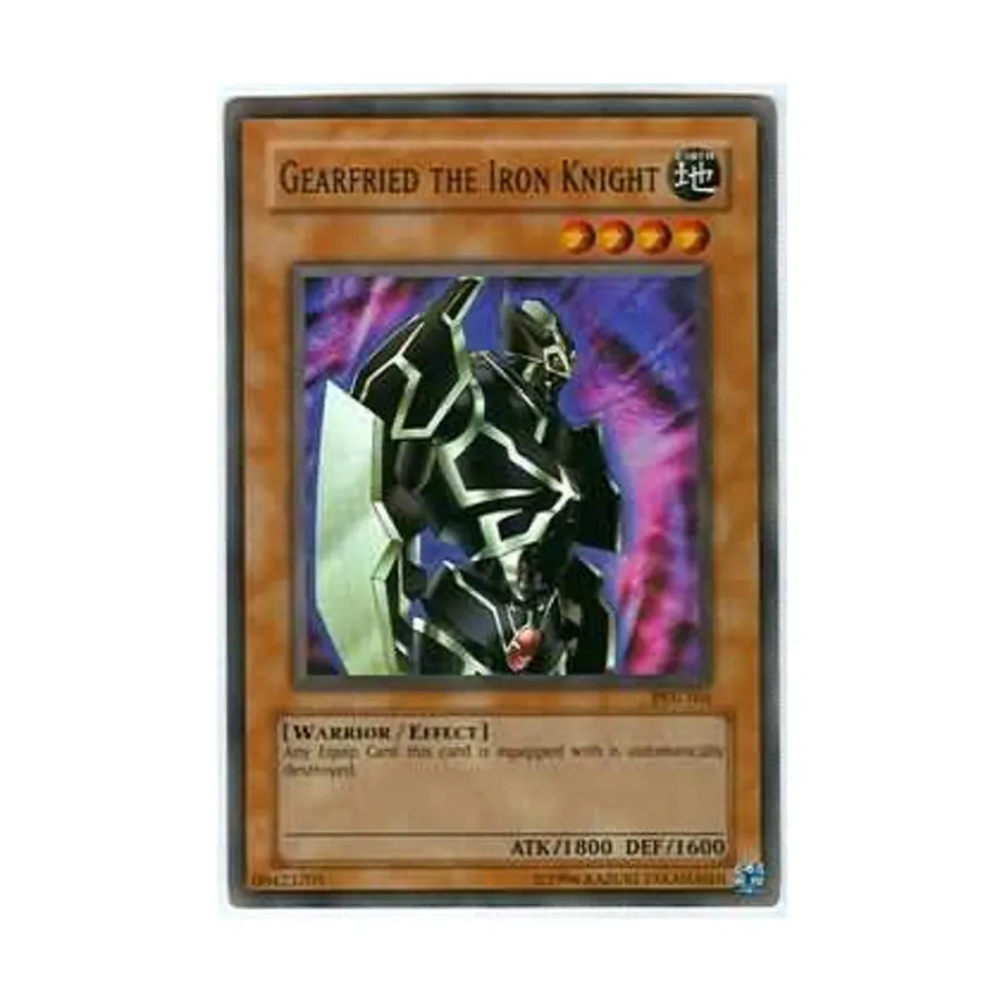 

CCG Гирфрид Железный Рыцарь (Супер Редкий), Yu-Gi-Oh - Pharaoh's Servant - Singles