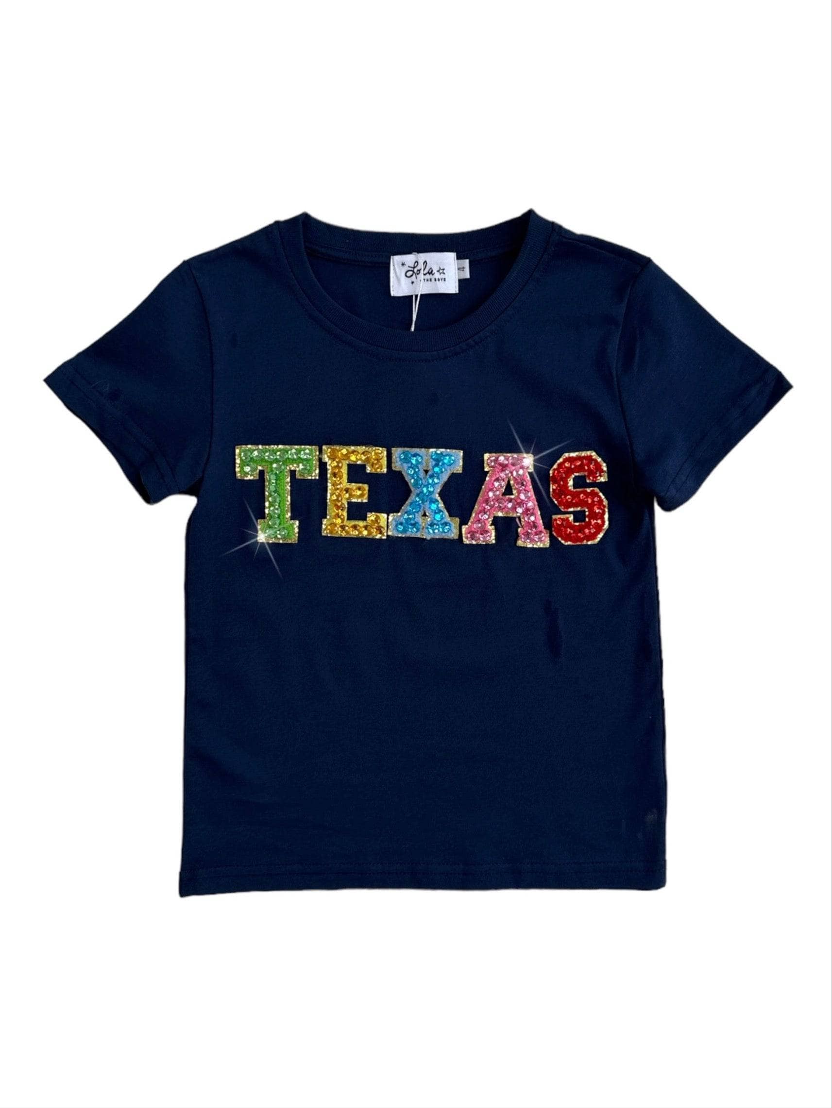 

Футболка Texas Gem Lola + The Boys, синий