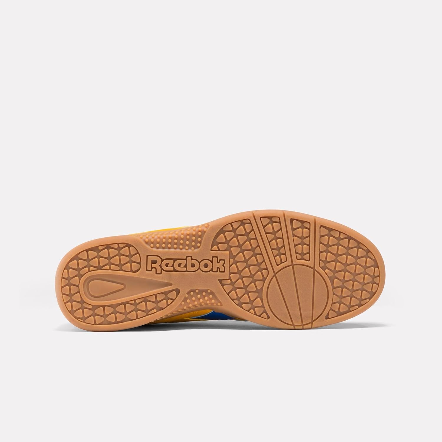 Кроссовки Reebok Hammer Street унисекс, синий/золотой — фото 4