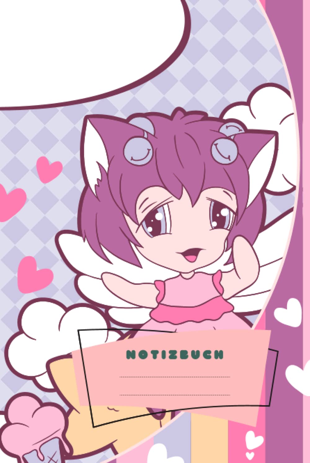 

Hardcover Notizbuch Kawaii │500 Seiten │ Dot Grid: Extra viel Platz für deine Ideen und Gedanken (German Edition)