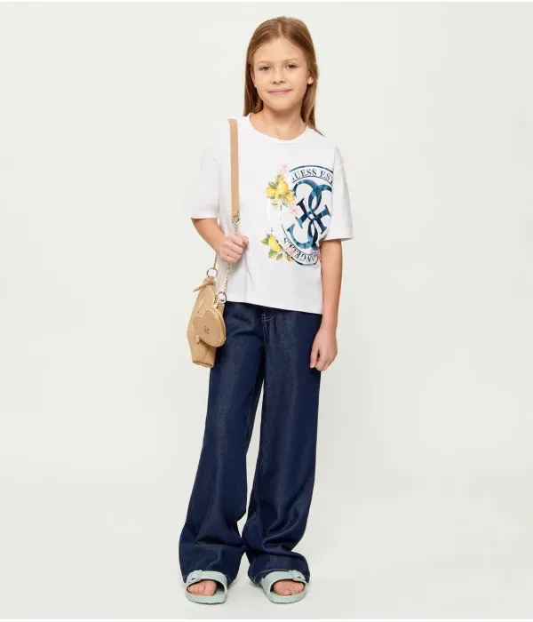 Футболка regular fit Guess, белый — фото 2