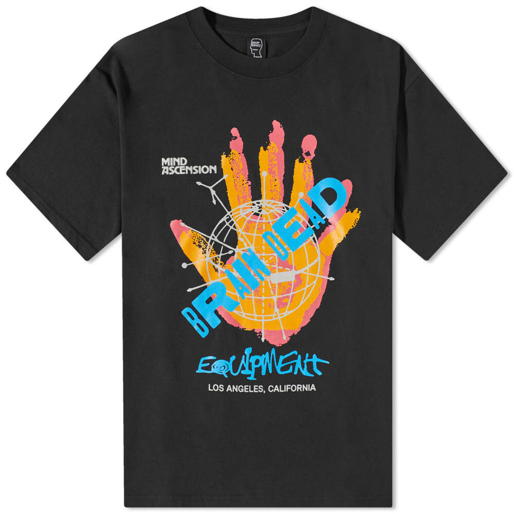 

Футболка Brain Dead Equipment Mind Hand, черный