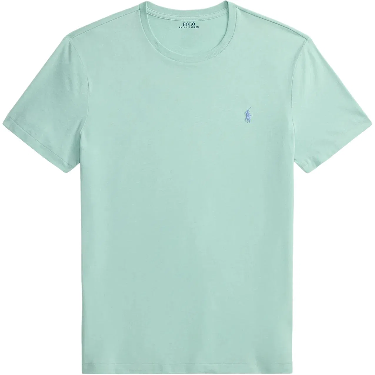 Футболка Polo Ralph Lauren Custom Slim Fit для мужчин, зеленая