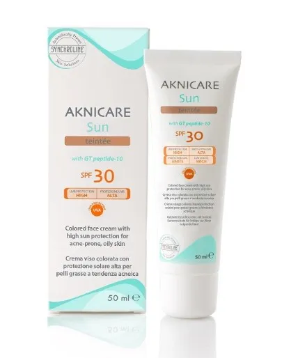 

Aknicare Sun Teintee Spf30 50 мл Цветной солнцезащитный крем