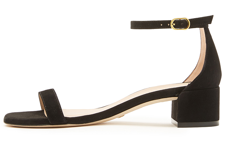 SW One Strap Sandals Women's Black Stuart Weitzman