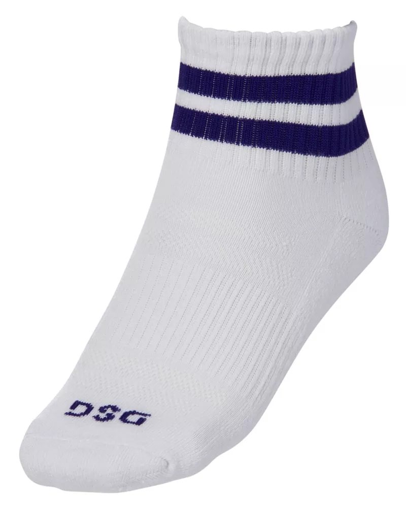 

Набор из 3 мужских носков DSG 1/4 Crew, цвет Team Purple Combo