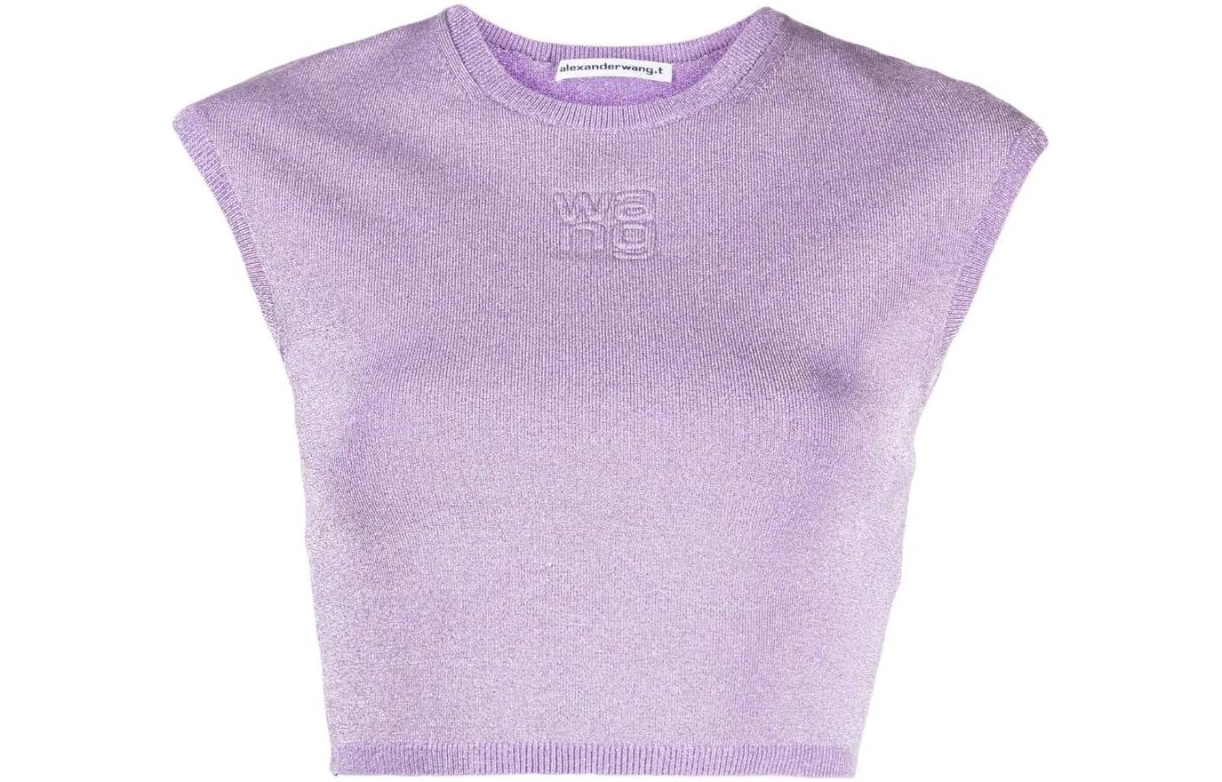 

Alexander Wang Футболка женская фиолетовая