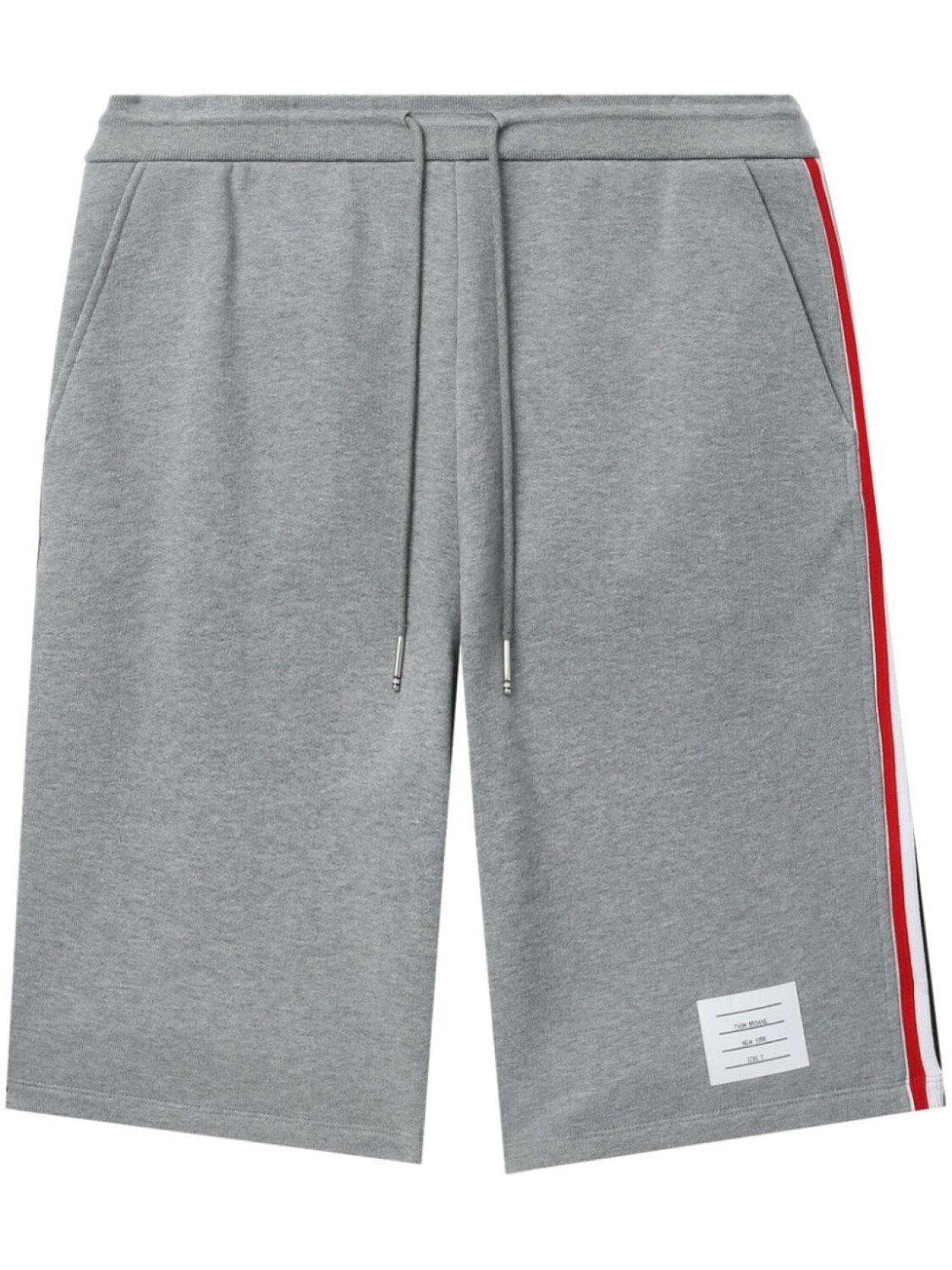

Thom Browne спортивные шорты с контрастными полосками, серый