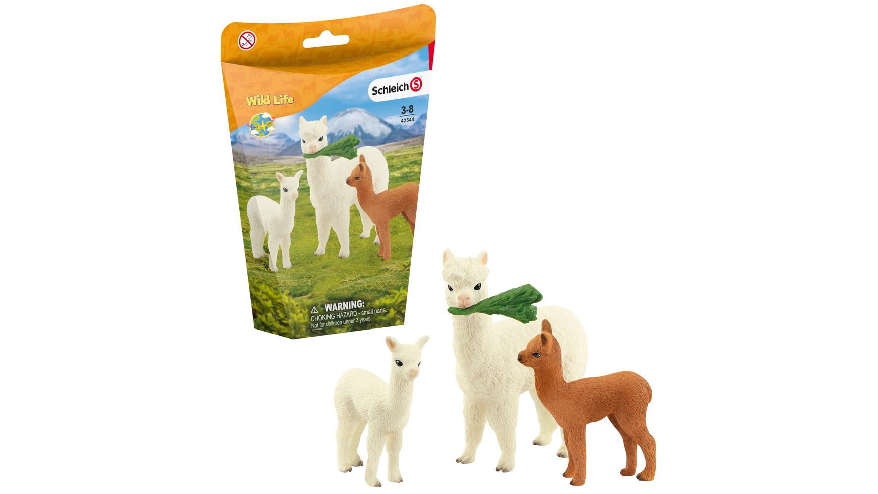 

Schleich Дикая жизнь Семья альпака