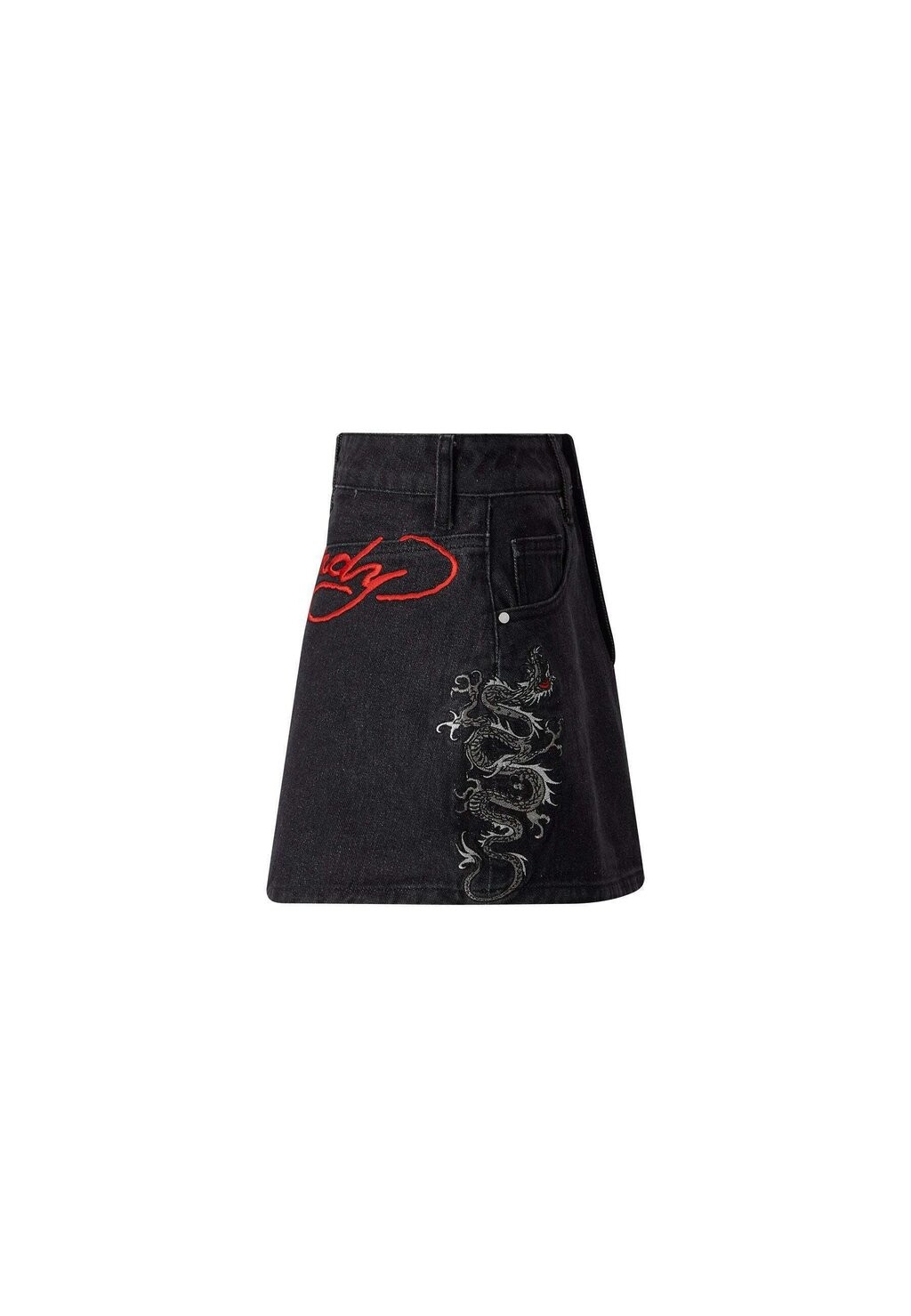 

Юбка А-силуэта GREY DRAGON Ed Hardy, черный