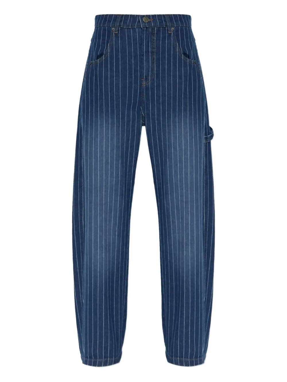 

Брюки в тонкую полоску MUNTHE, синий