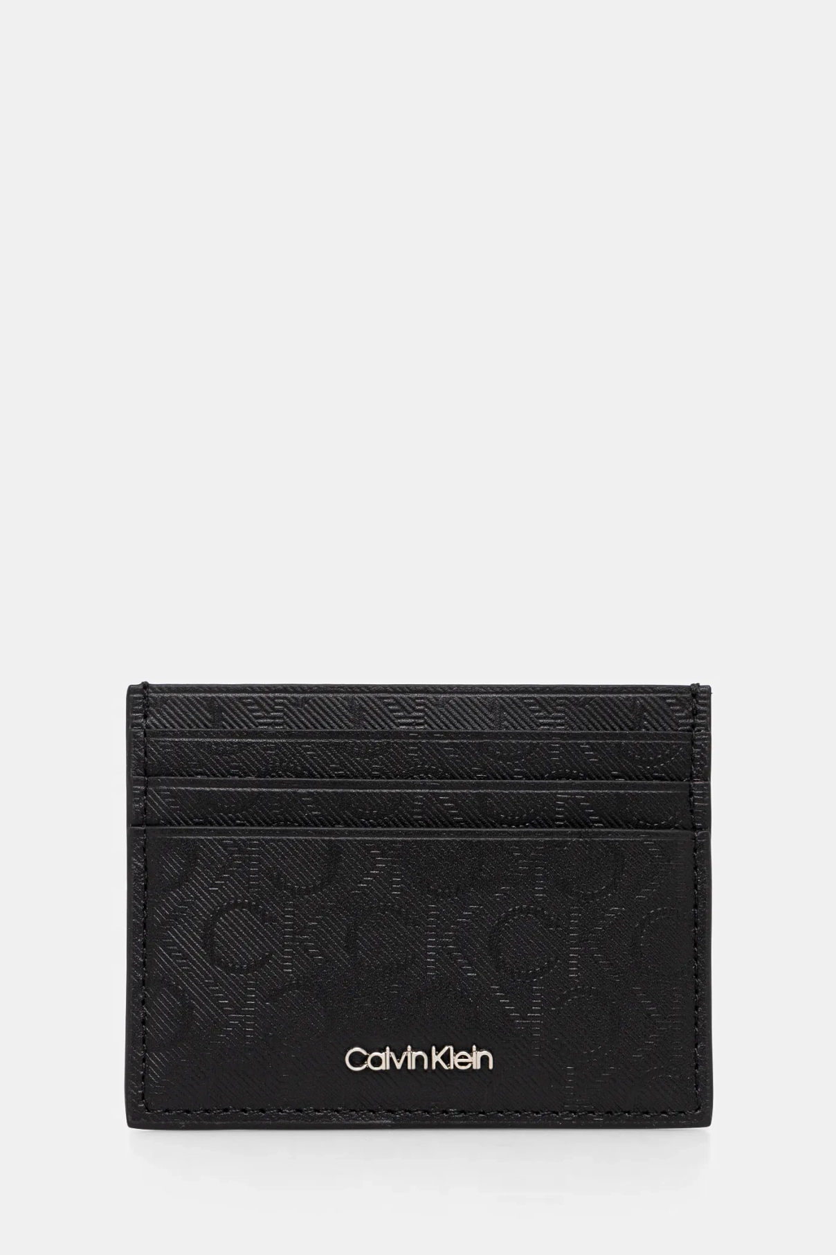 

Кожаная визитница Calvin Klein, черный