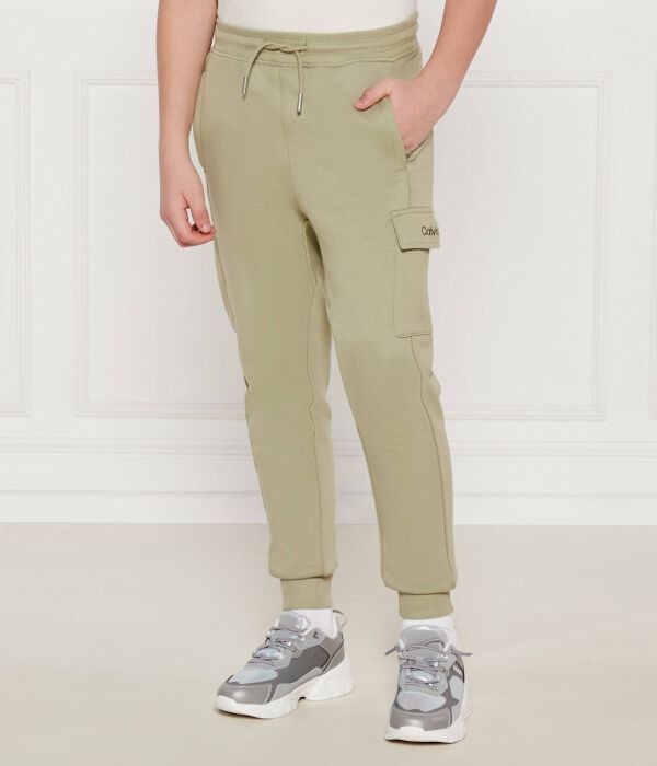

Брюки Regular fit Calvin Klein Jeans, зеленый