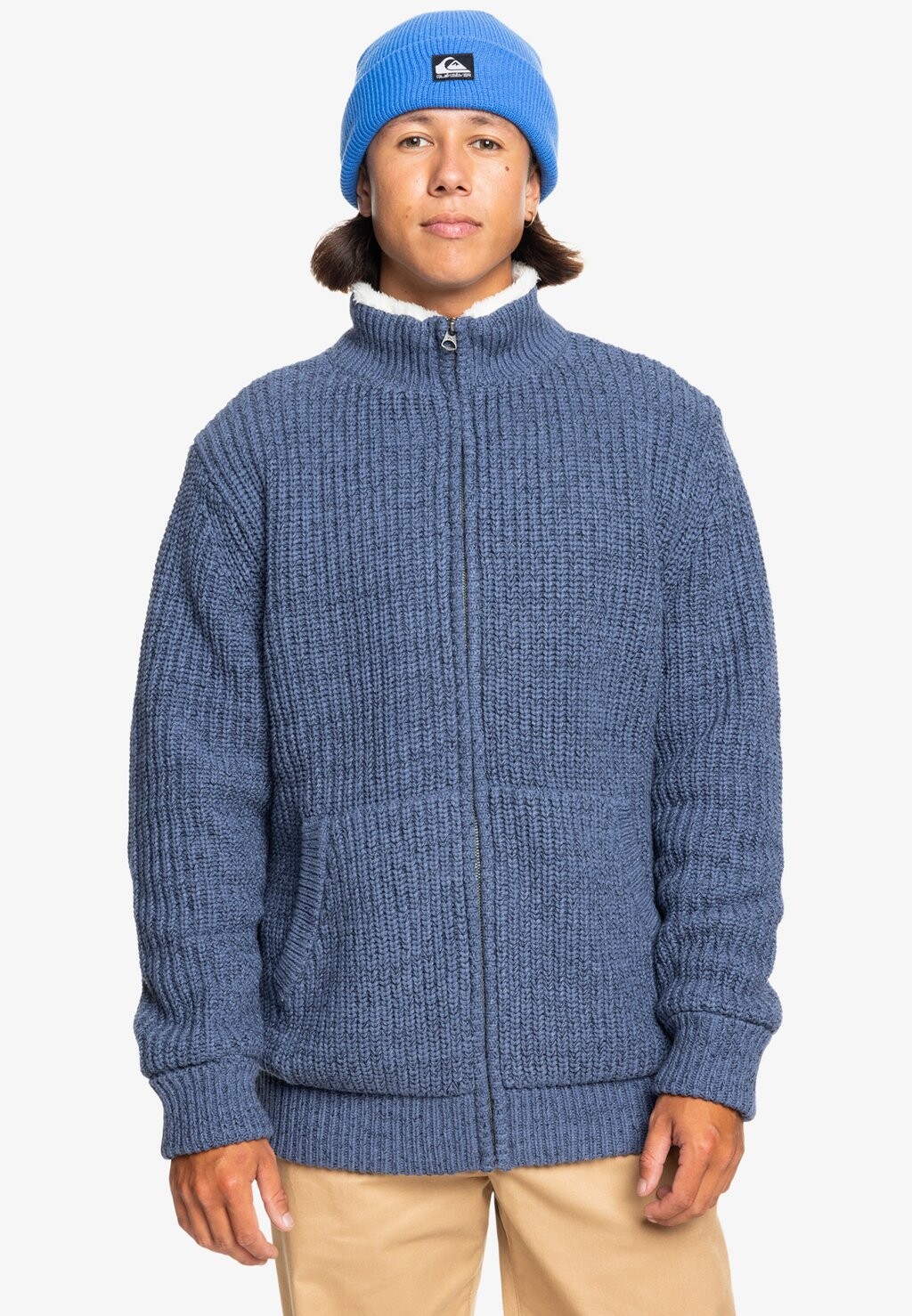 

Флисовая куртка BOKETTO Quiksilver, синий деним