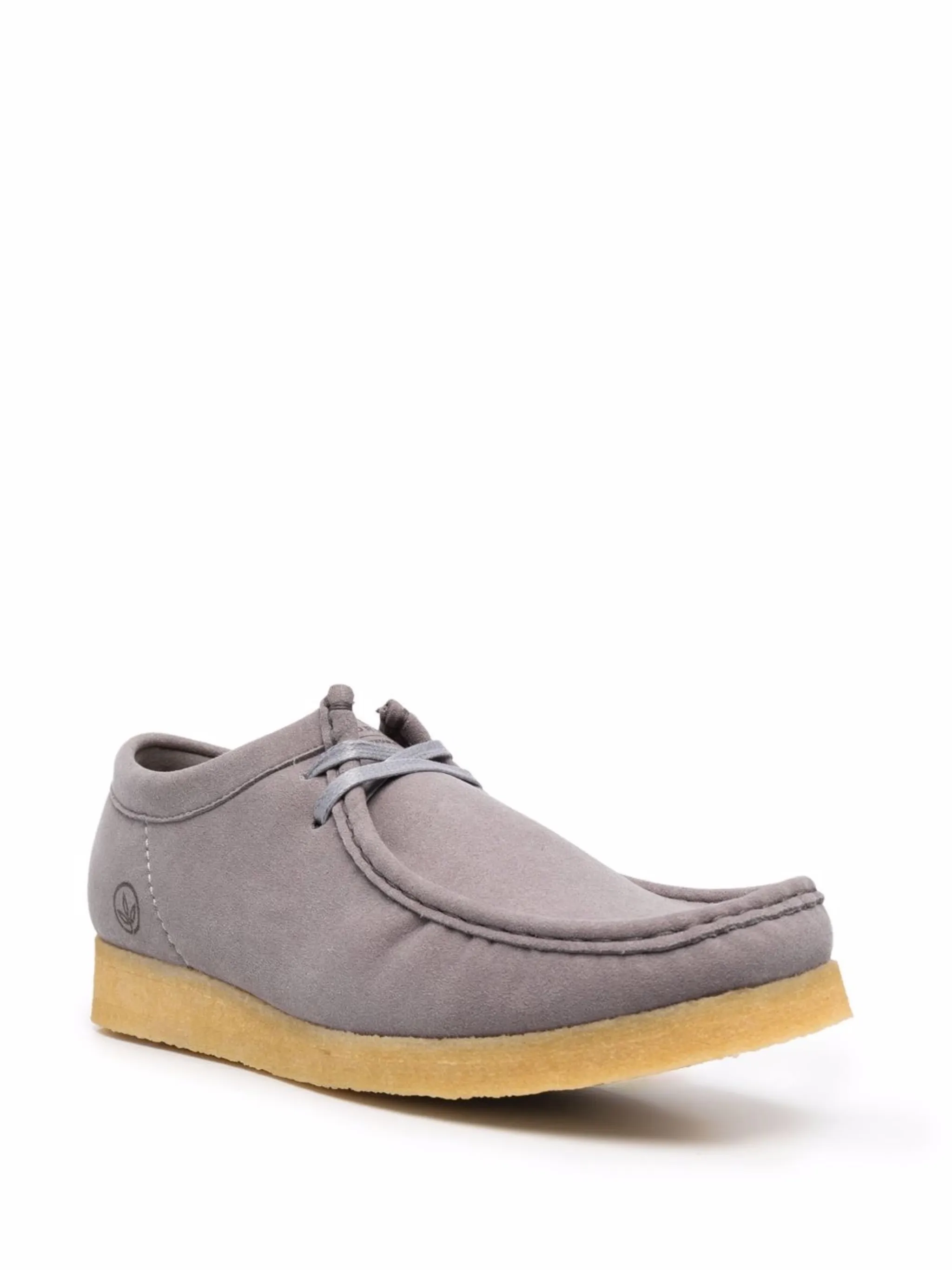 Топсайдеры на шнуровке с логотипом Clarks Originals, серый — фото 2