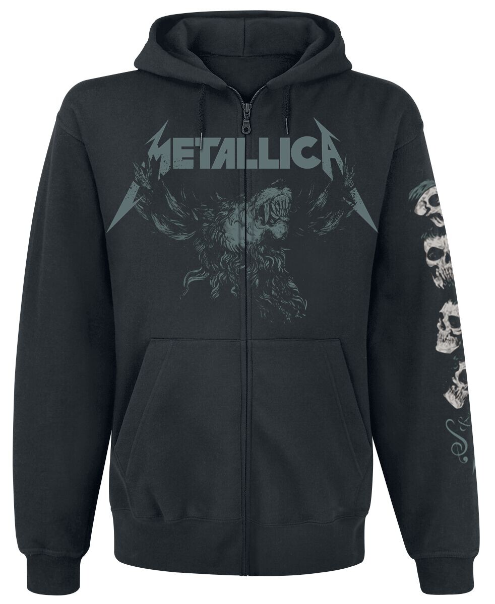 Толстовка с капюшоном S&M2 - Skull от Metallica