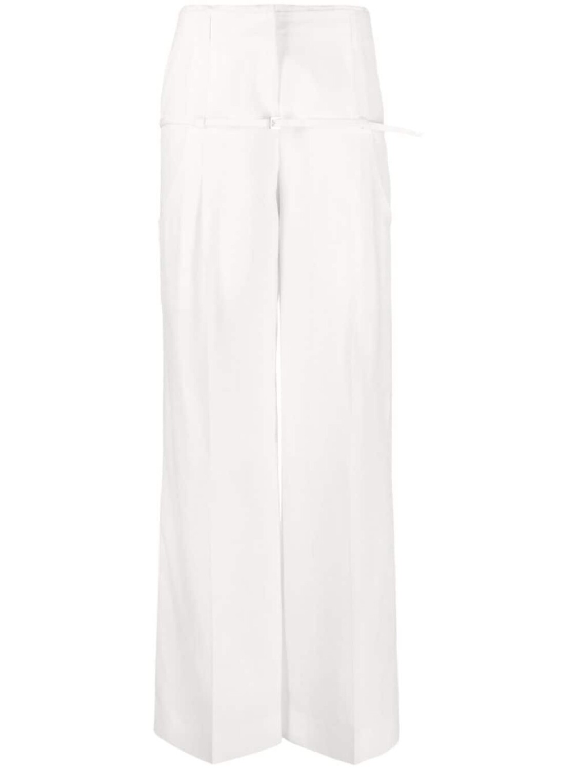 

Jacquemus брюки палаццо Le Pantalon Criollo, белый