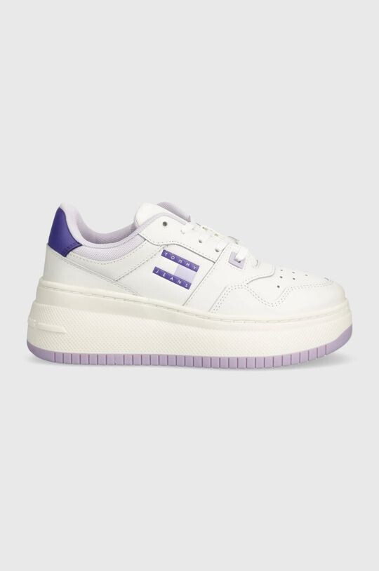 

Кроссовки TJW RETRO BASKET FLATFORM ESS Tommy Jeans, фиолетовый