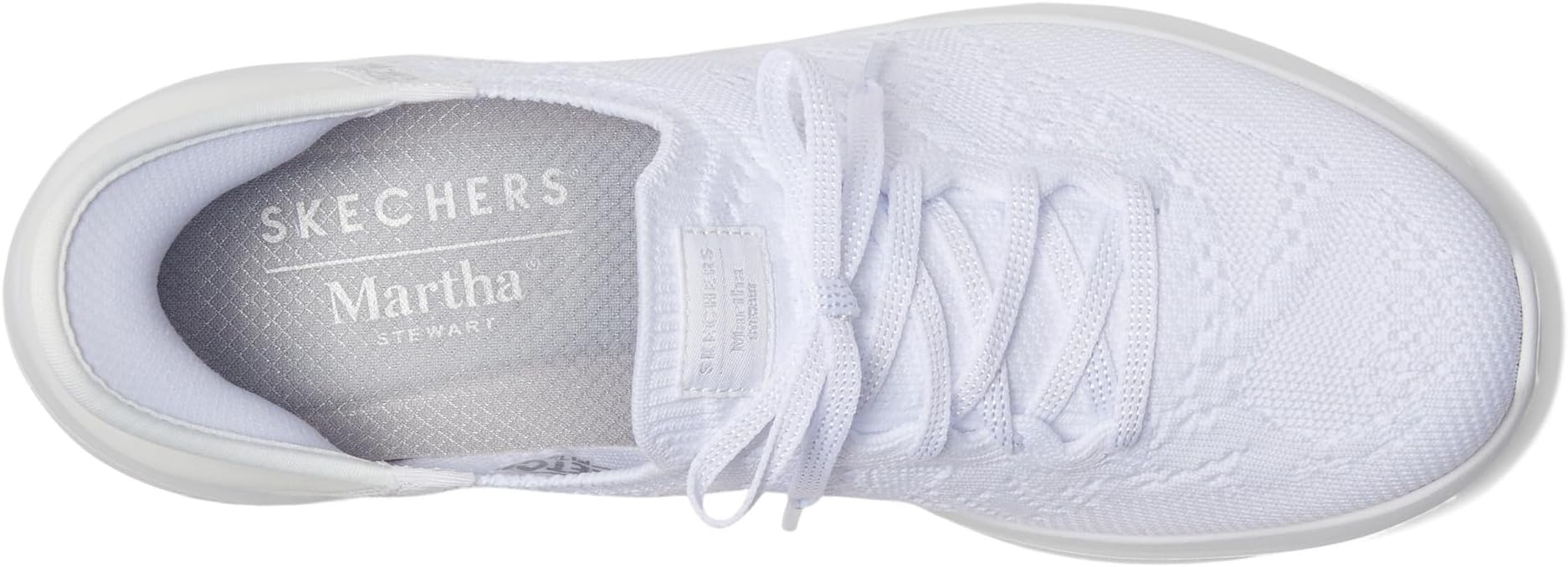 Кроссовки SKECHERS Martha Stewart - Ultra Flex 3.0 -Back On Track - HANDS FREE SLIP-INS, белый — фото 2