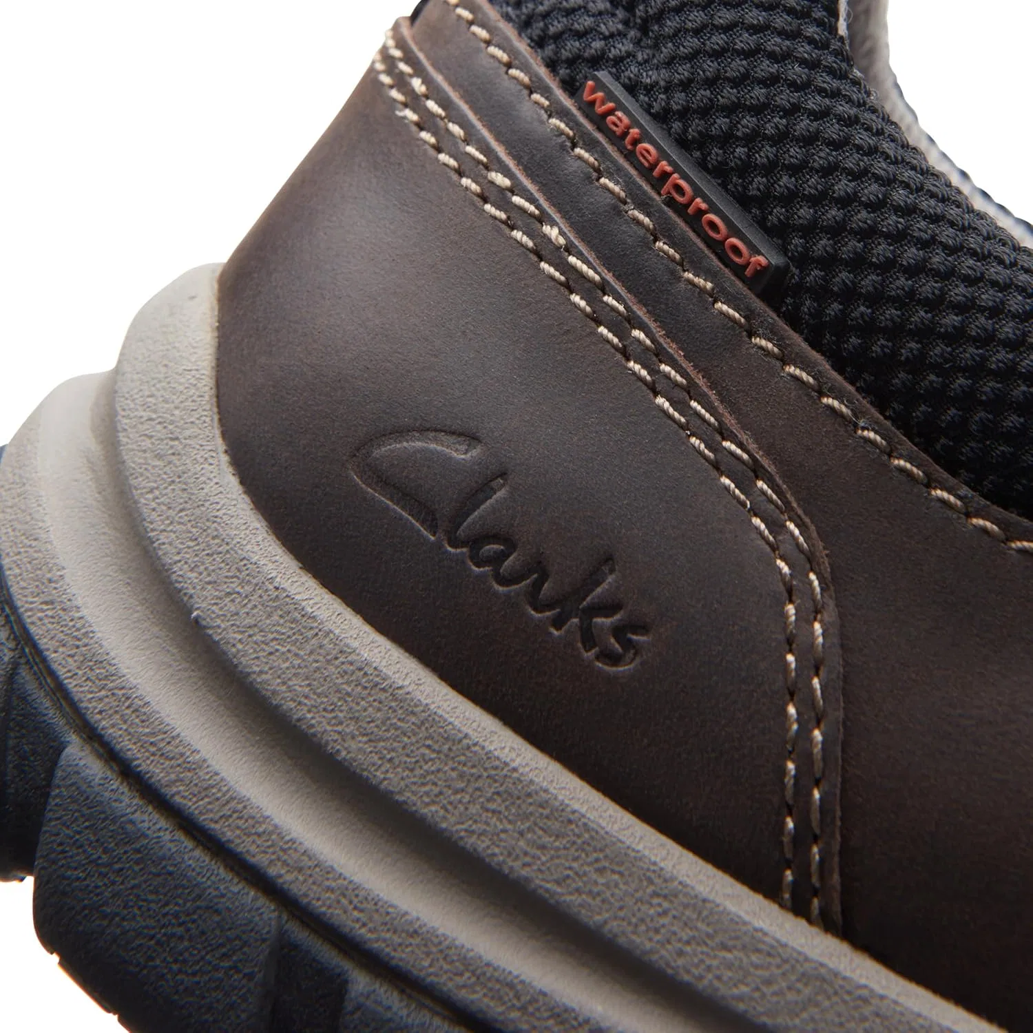 Лоферы из натуральной кожи Clarks, темно-коричневая кожа — фото 2