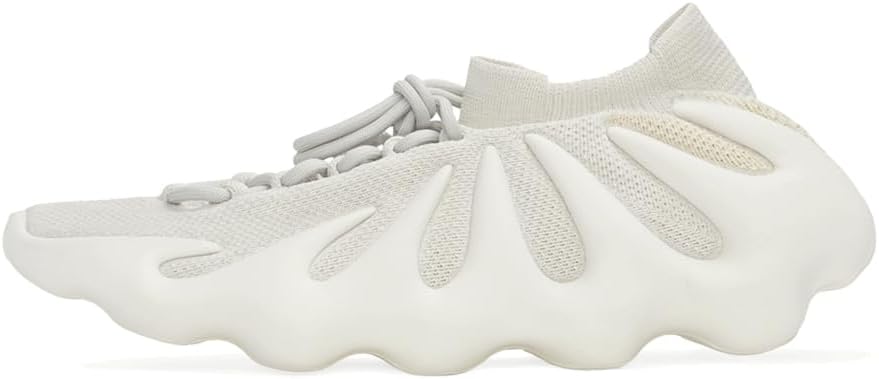 Мужские кроссовки adidas Yeezy 450 на шнуровке, белый — фото 2