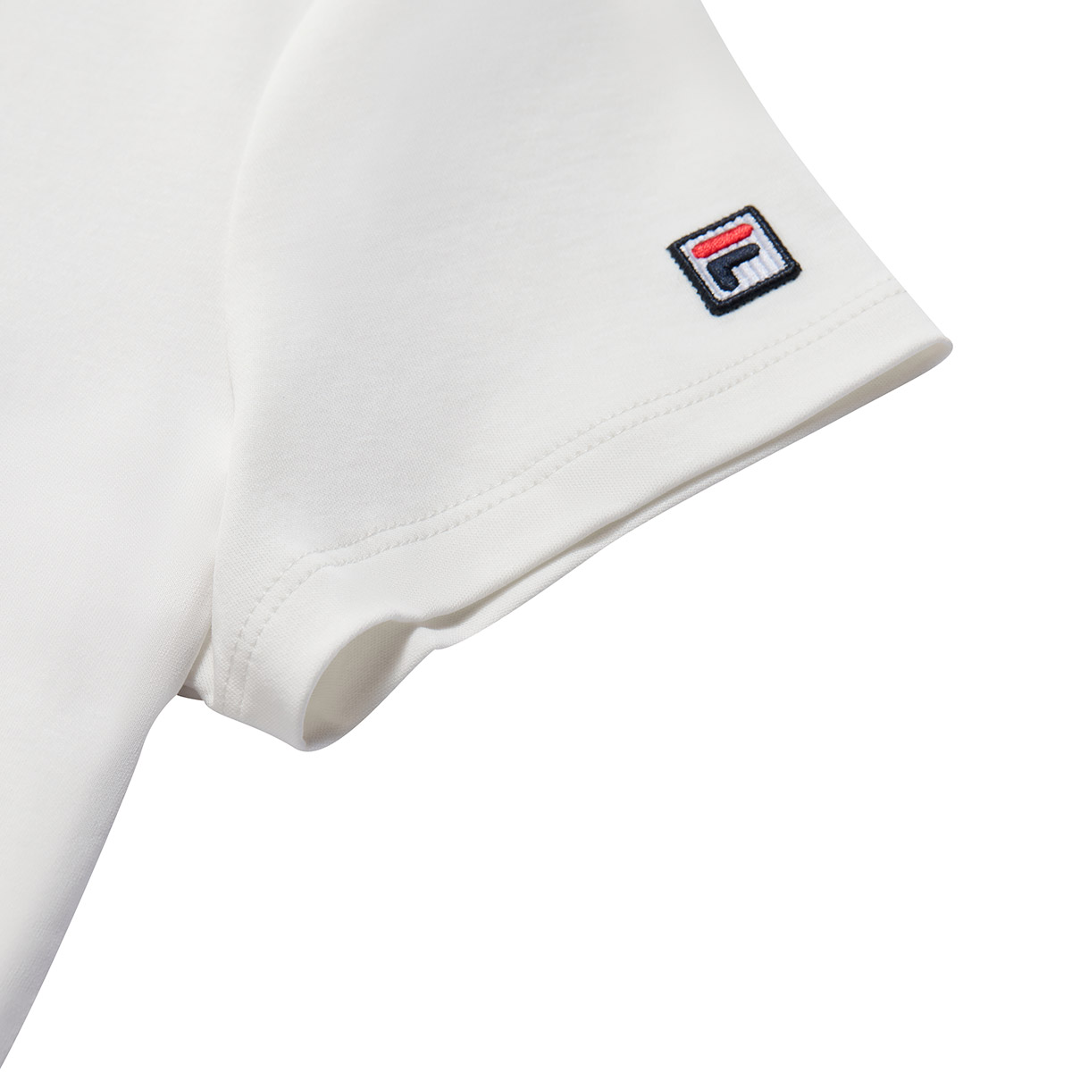FILA KIDS Футболка детская Feile с коротким рукавом Cloud White для подростков — фото 4