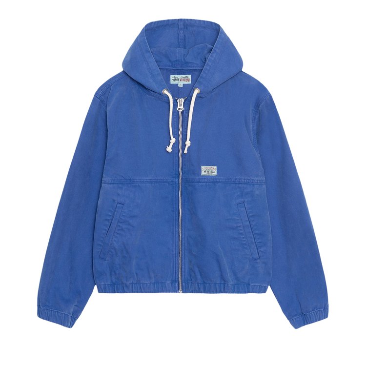 

Куртка Stussy Unlined Canvas Work Jacket, цвет Baja Blue