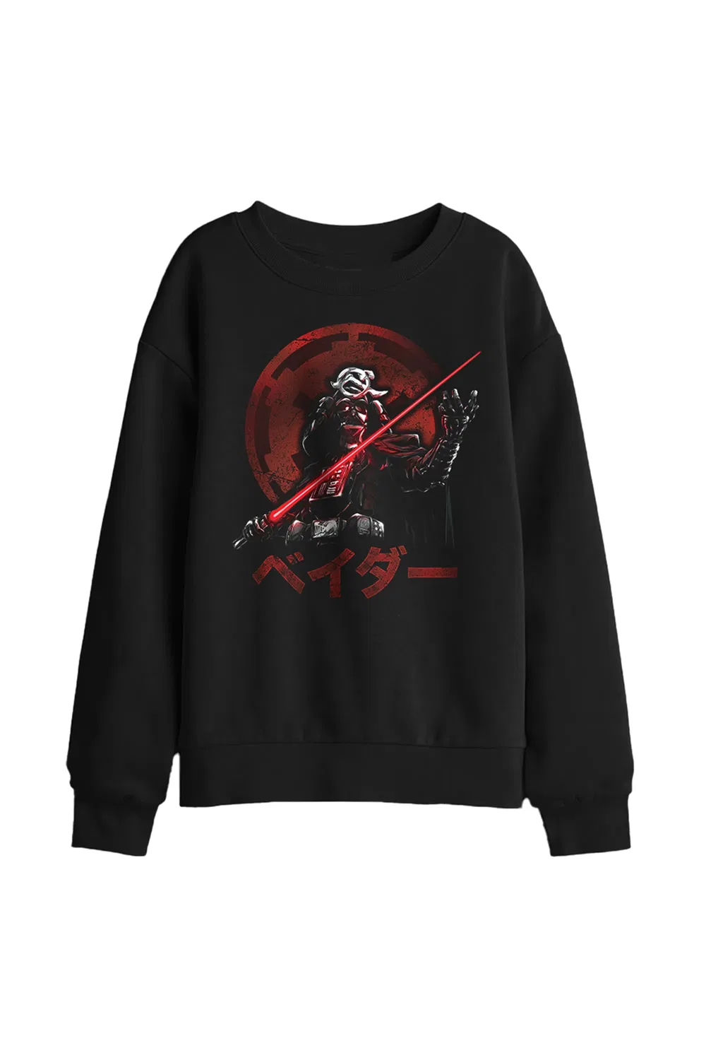 Детский свитшот Star Wars Visions Vader, черный