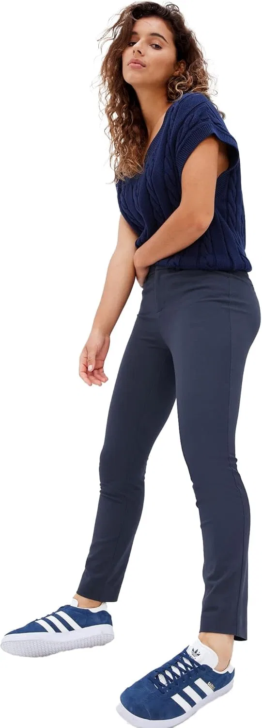Брюки Gap Womens Skinny Ankle из би-стретч, индиго