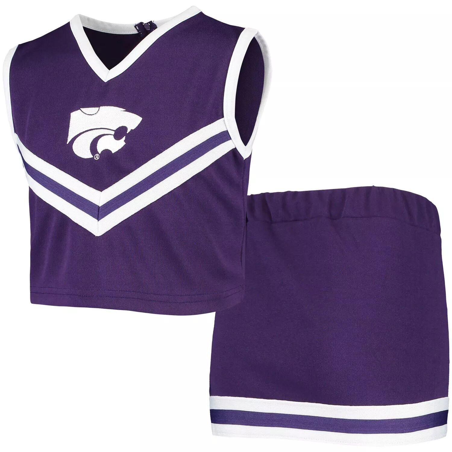 Детский комплект из двух предметов для девочек, фиолетовый, Kansas State Wildcats Unbranded