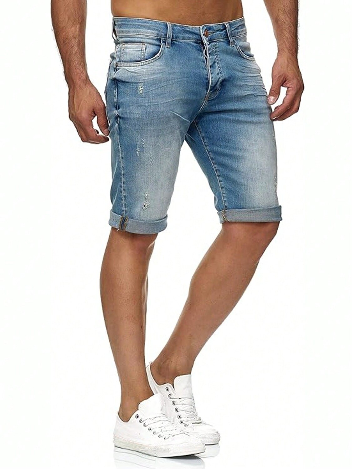

Шорты джинсовые Manfinity Homme мужские, синий