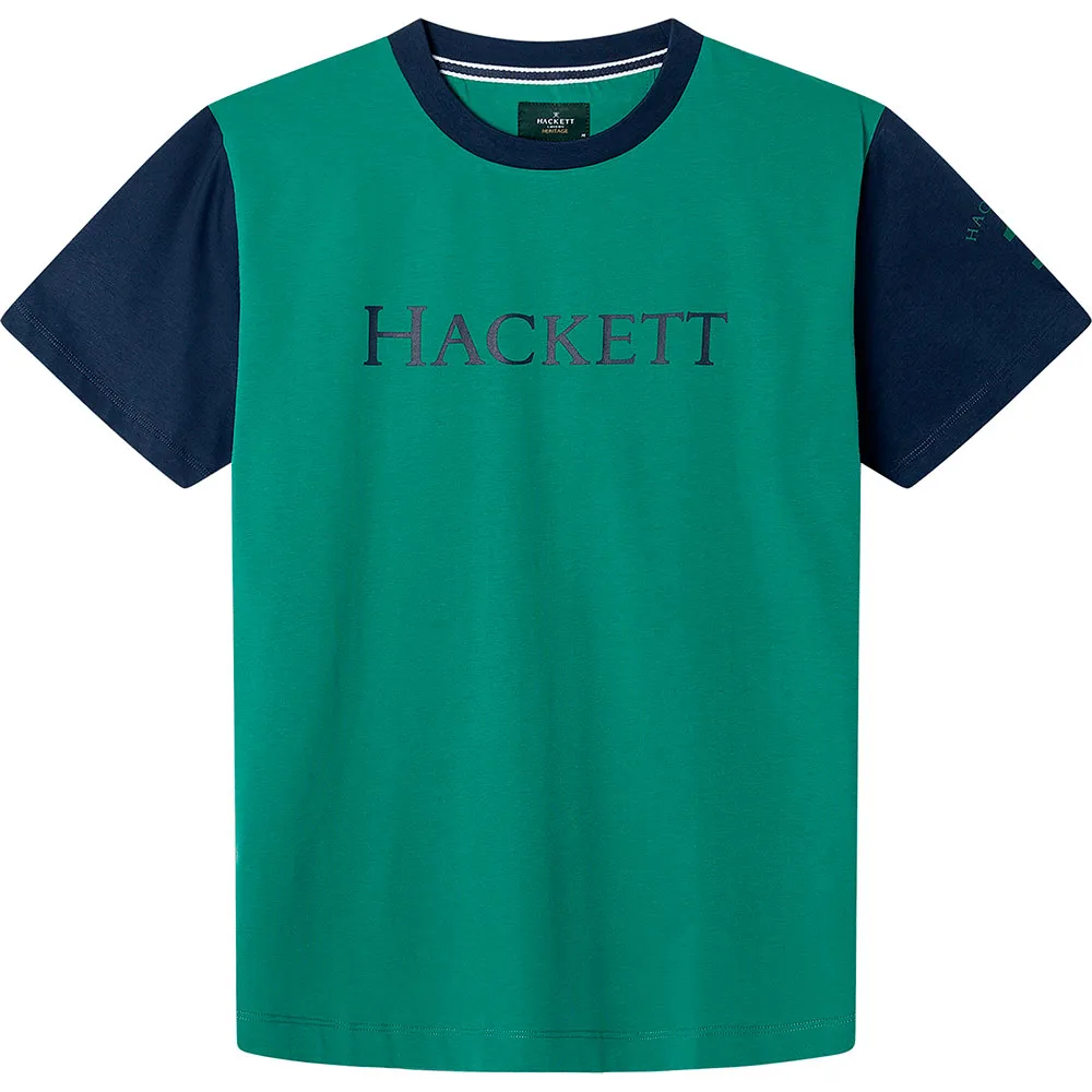 

Футболка с коротким рукавом Hackett Heritage Mlt, зеленый