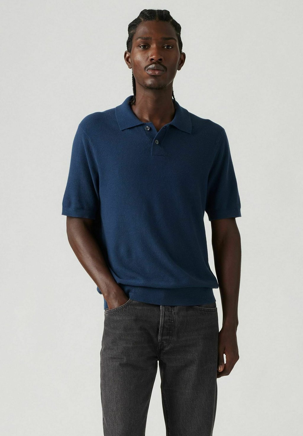 

Рубашка поло SWEATER KNIT POLO Levi's, темно-синий