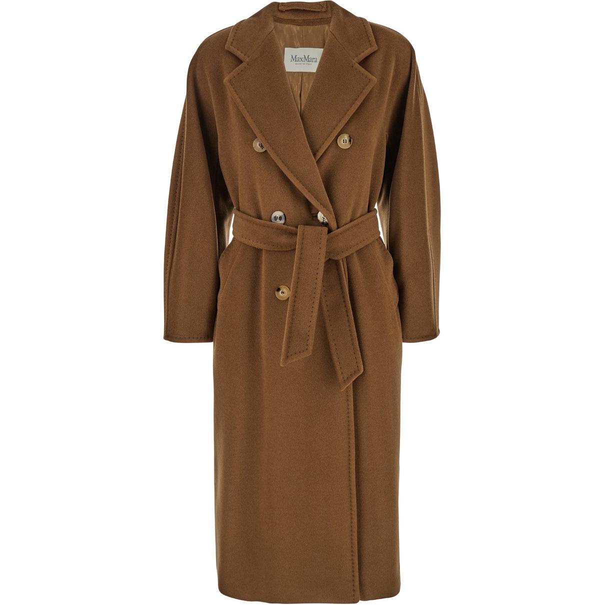 

Двубортное пальто «Мадам» MaxMara, темно-коричневый