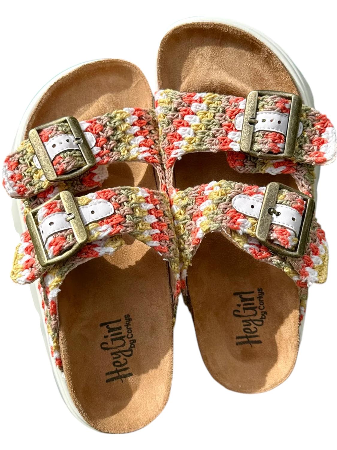Женские сандалии Rumor Has It в коричневом цвете Corkys Footwear — фото 3