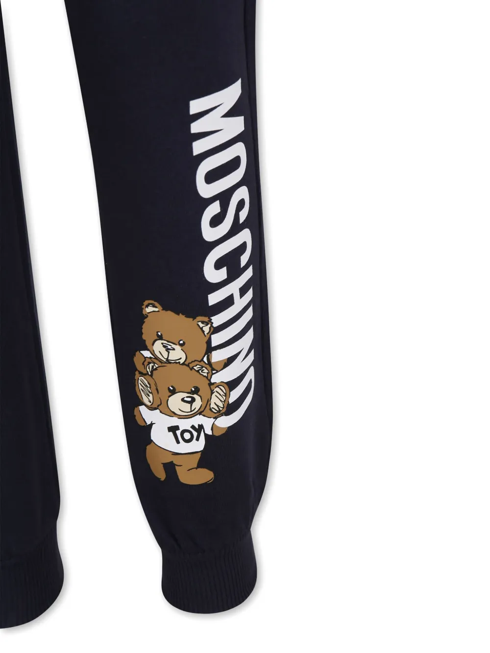 Спортивный костюм с логотипом Moschino Kids, синий — фото 3