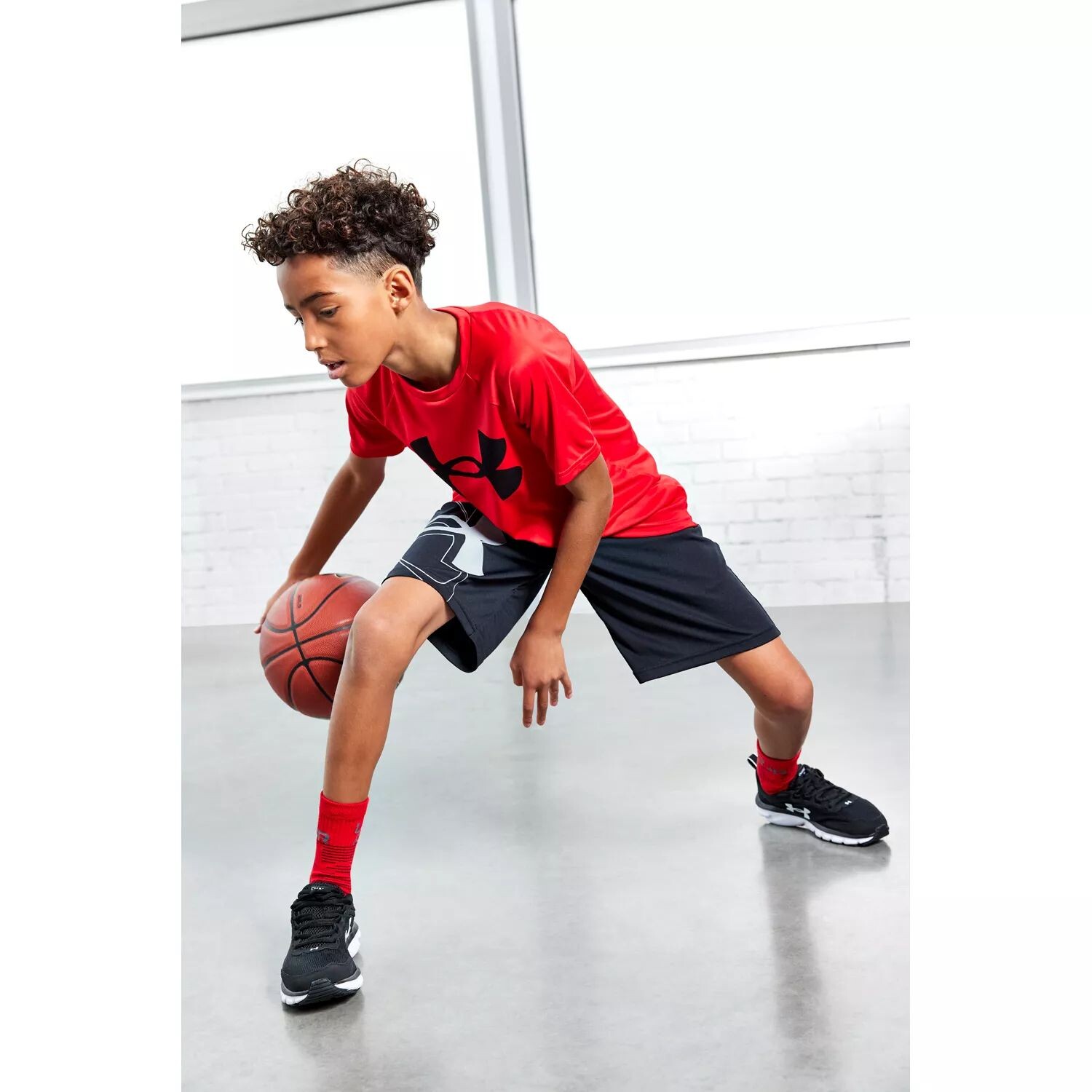 Футболка Under Armour с большим логотипом для мальчиков 8–20 лет Under Armour — фото 2