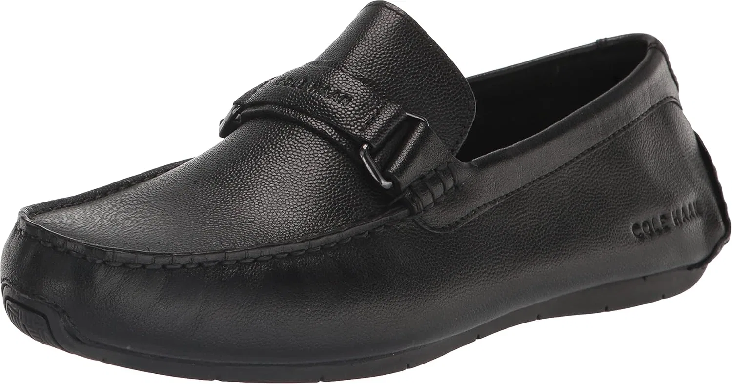 Лоферы Cole Haan, Black Textured/Black