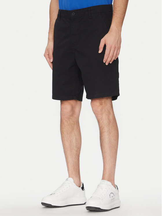 

Шорты свободного кроя из ткани A2M10121 Karl Lagerfeld Jeans, черный