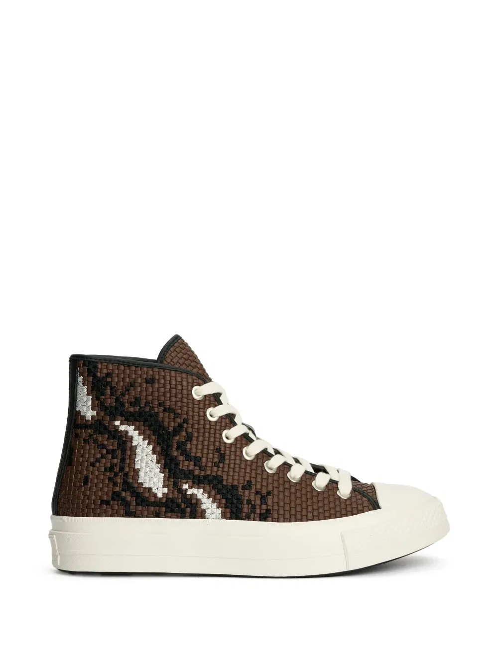 Кроссовки Chuck Taylor All Star из плетеной кожи Converse, коричневый