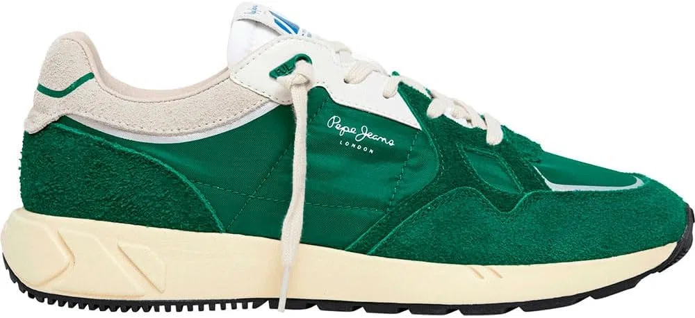 Кроссовки PEPE JEANS Unisex Marlon Divided M Shoes, Green