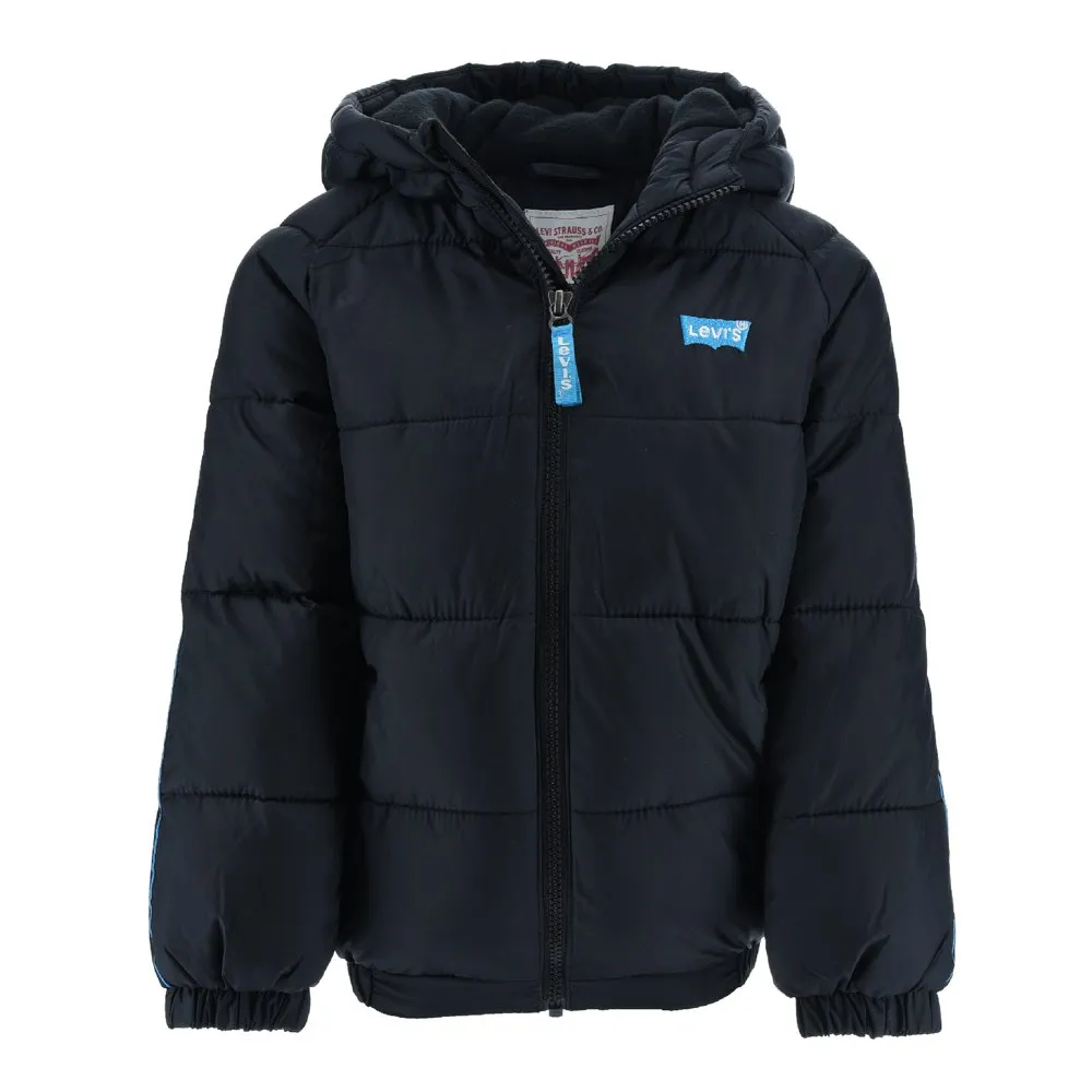 

Куртка Levi's Color Block Puffer, черный