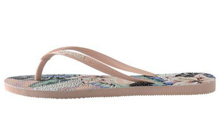 

Узкие женские шлепанцы розового цвета Havaianas
