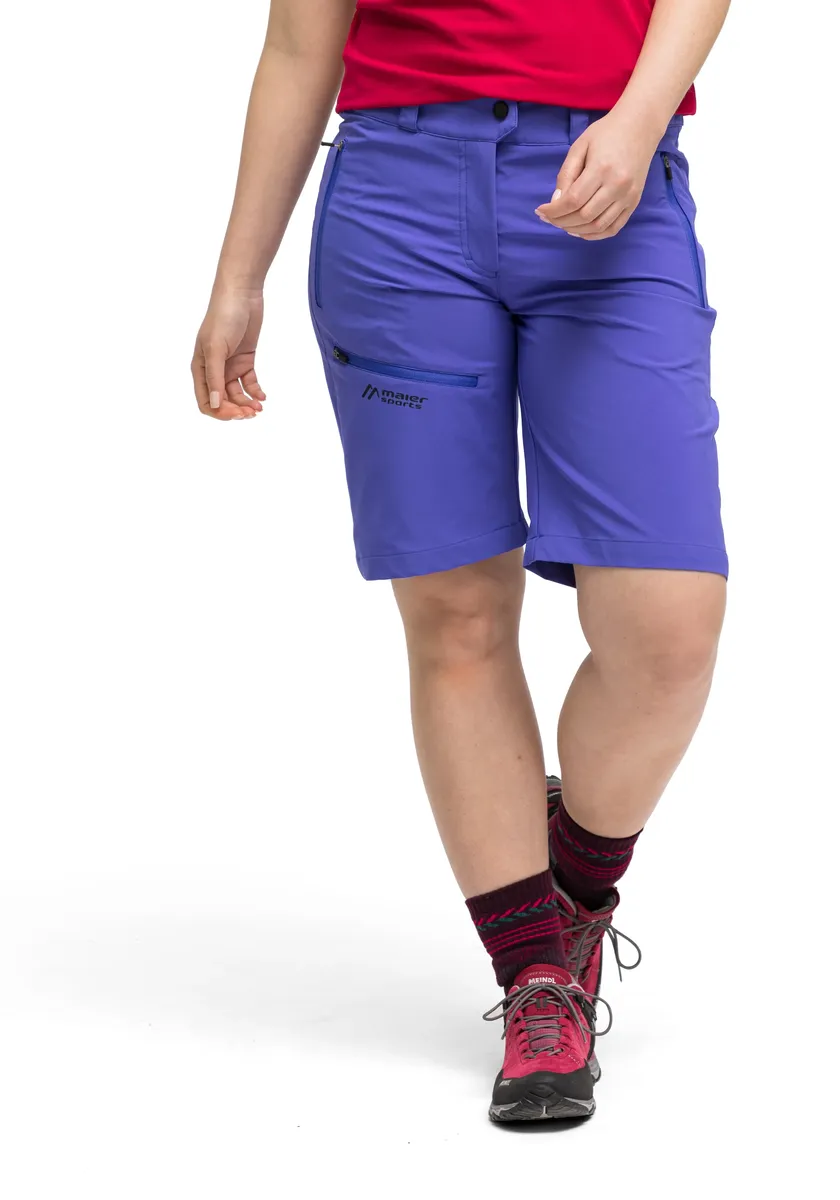 

Функциональные шорты Maier Sports "Latit Short W", экологически чистые функциональные шорты из эластичного материала, синий