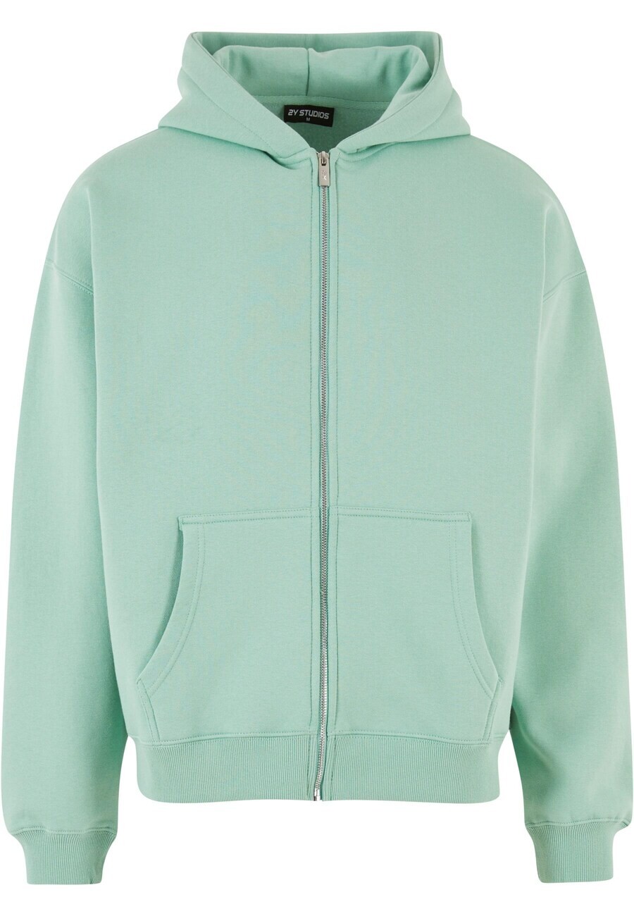 

Толстовка с капюшоном на молнии 2Y Studios Zip-Up Hoodie Globus, мятный